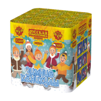 Зимние каникулы 36 Батарея салютов купить в Петушках | petushki.salutsklad.ru