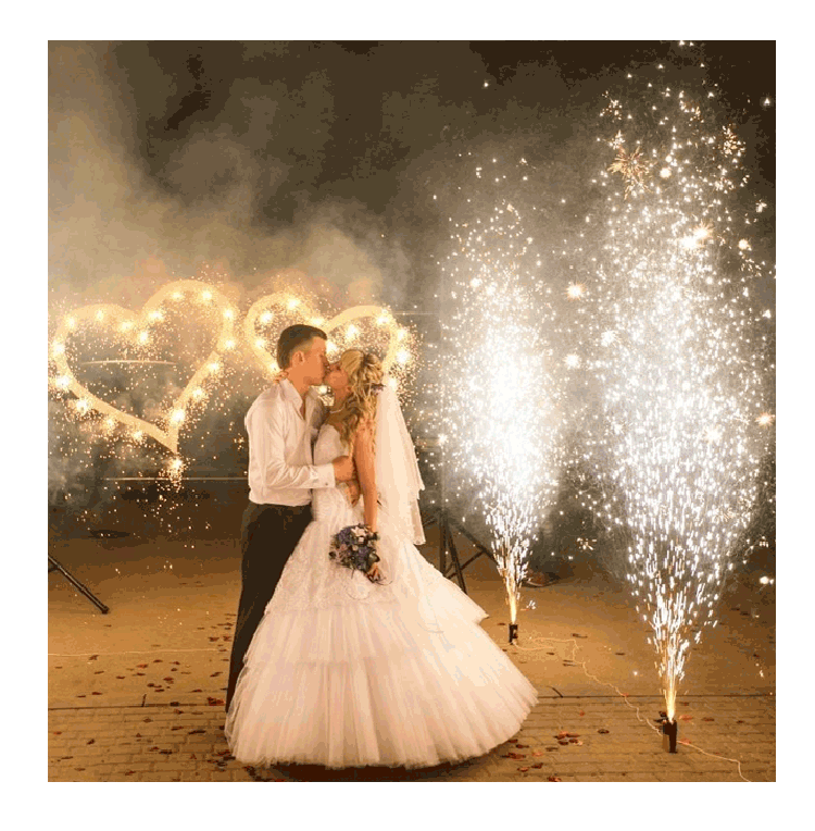 Организация пиротехнического шоу на свадьбу  Петушки | petushki.salutsklad.ru