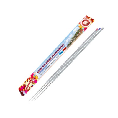 Триколор 300 мм. Бенгальские огни цветные купить в Петушках | petushki.salutsklad.ru