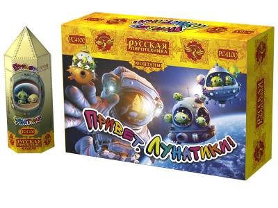 Привет, лунатики! Пиротехнический фонтан купить в Петушках | petushki.salutsklad.ru