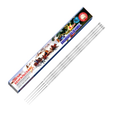 Новогодние 300-4 мм. Бенгальские огни купить в Петушках | petushki.salutsklad.ru
