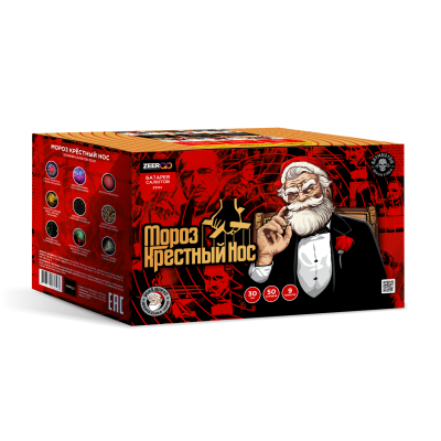 Мороз Крестный нос Батарея салютов купить в Петушках | petushki.salutsklad.ru