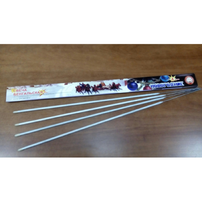 Новогодние 650-4 мм. Бенгальские огни купить в Петушках | petushki.salutsklad.ru