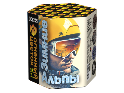 Зимние Альпы Батарея салютов купить в Петушках | petushki.salutsklad.ru