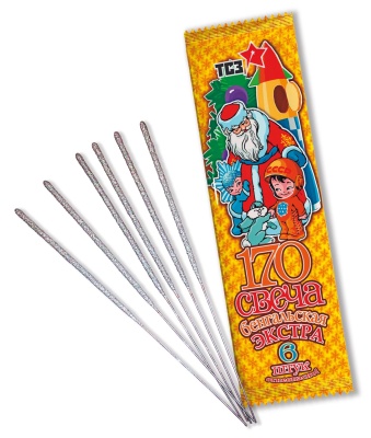 170 мм. Экстра Бенгальские огни купить в Петушках | petushki.salutsklad.ru