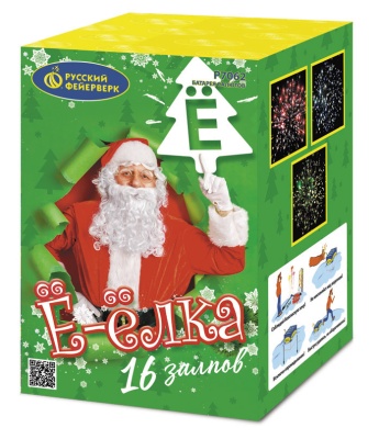 Ё-Ёлка Батарея салютов купить в Петушках | petushki.salutsklad.ru