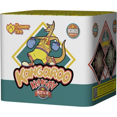 Кенгуру Батарея салютов купить в Петушках | petushki.salutsklad.ru