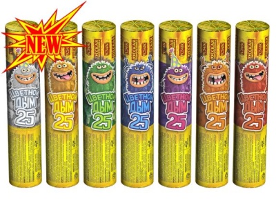 Цветной дым 25 Цветной дым купить в Петушках | petushki.salutsklad.ru