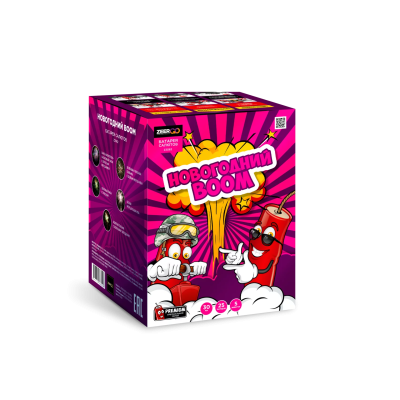 Новогодний BOOM Фейерверк купить в Петушках | petushki.salutsklad.ru